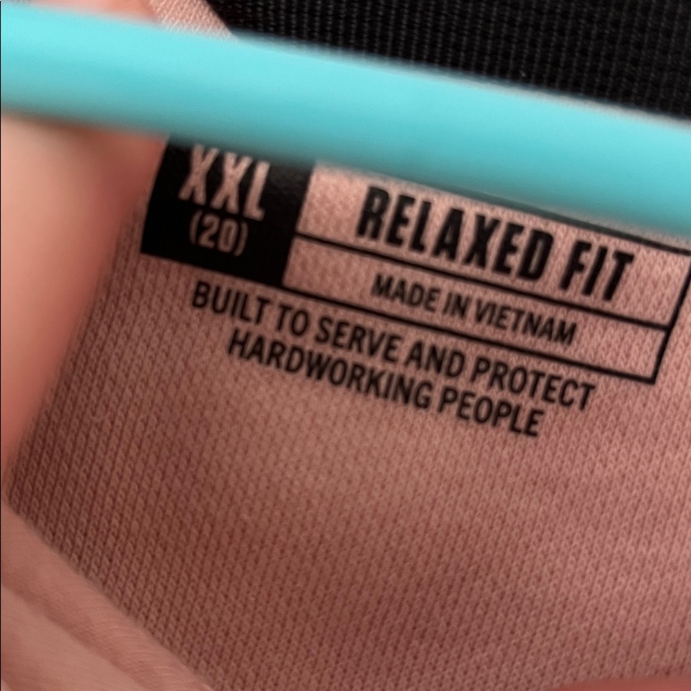 Carhartt Light Pink Hoodie with Logo - Picture 4 of 6